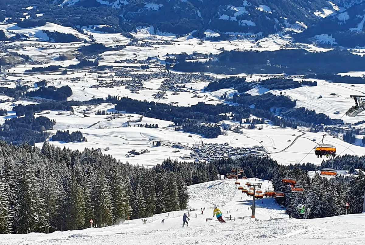 Skifahren in Bolsterlang