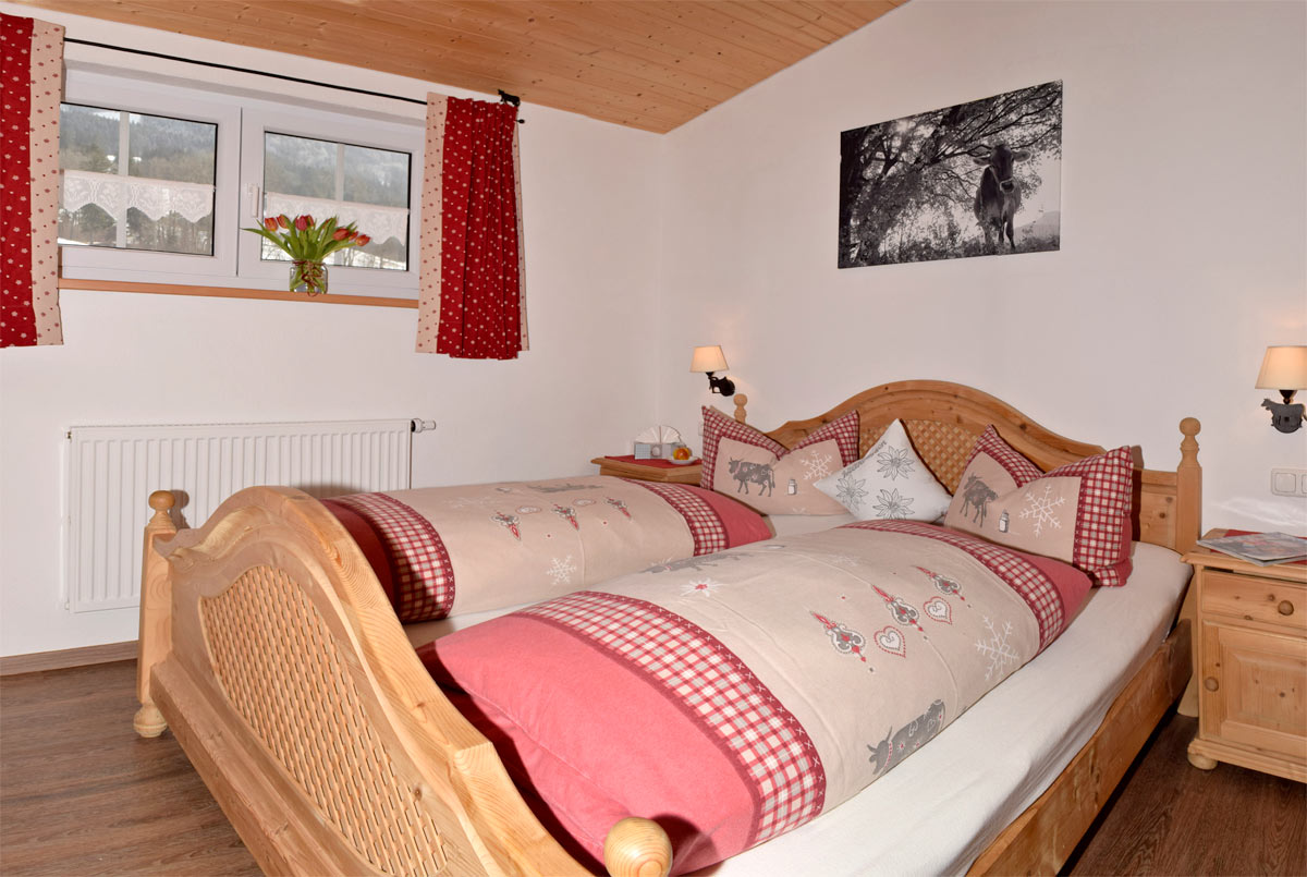 Doppelbett - hier schlafen Sie bequem und erholen sich gut