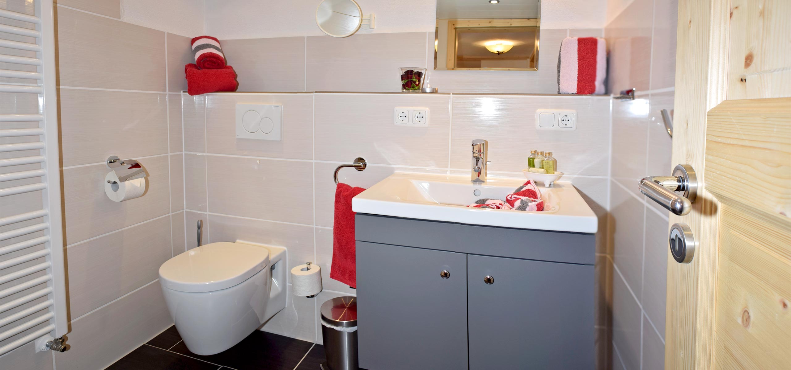 Badezimmer Fewo Silberdistel